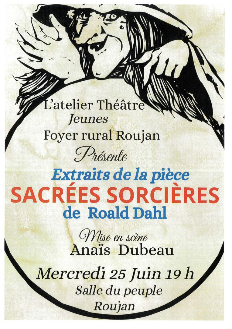 affiche atelier théâtre