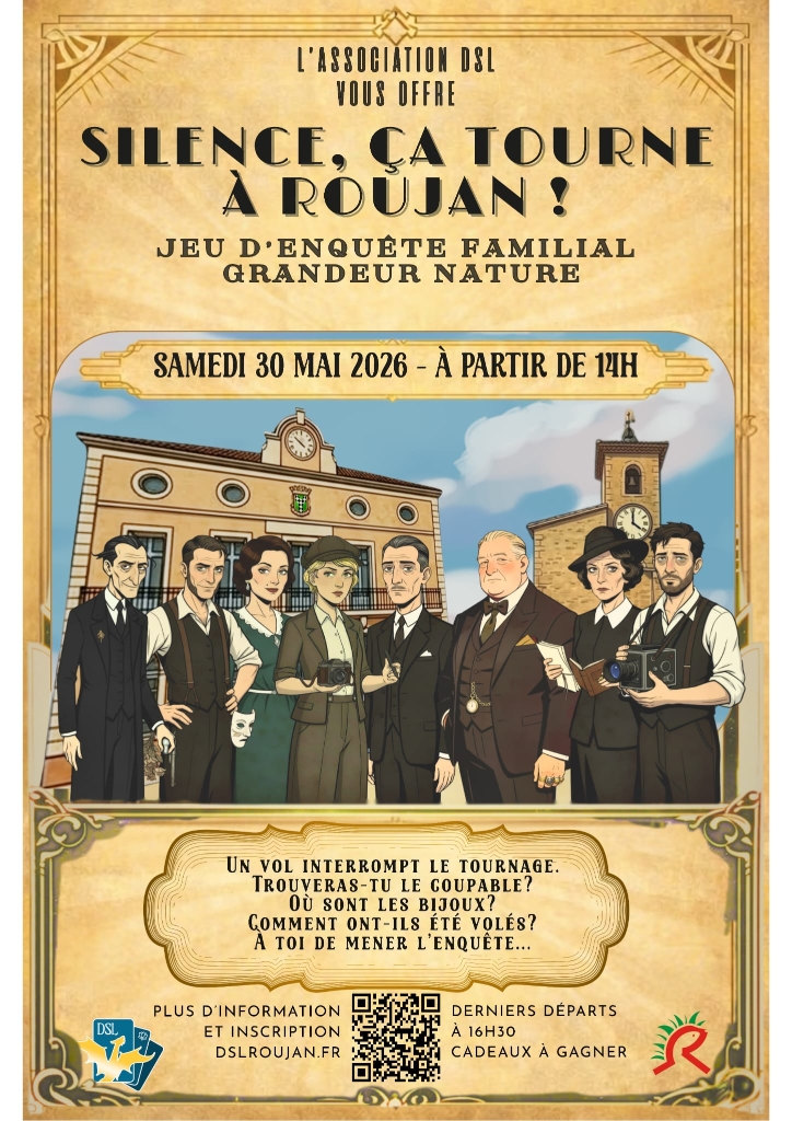 affiche silence ça tourne