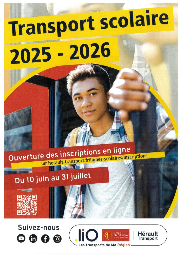 affiche transport scolaire