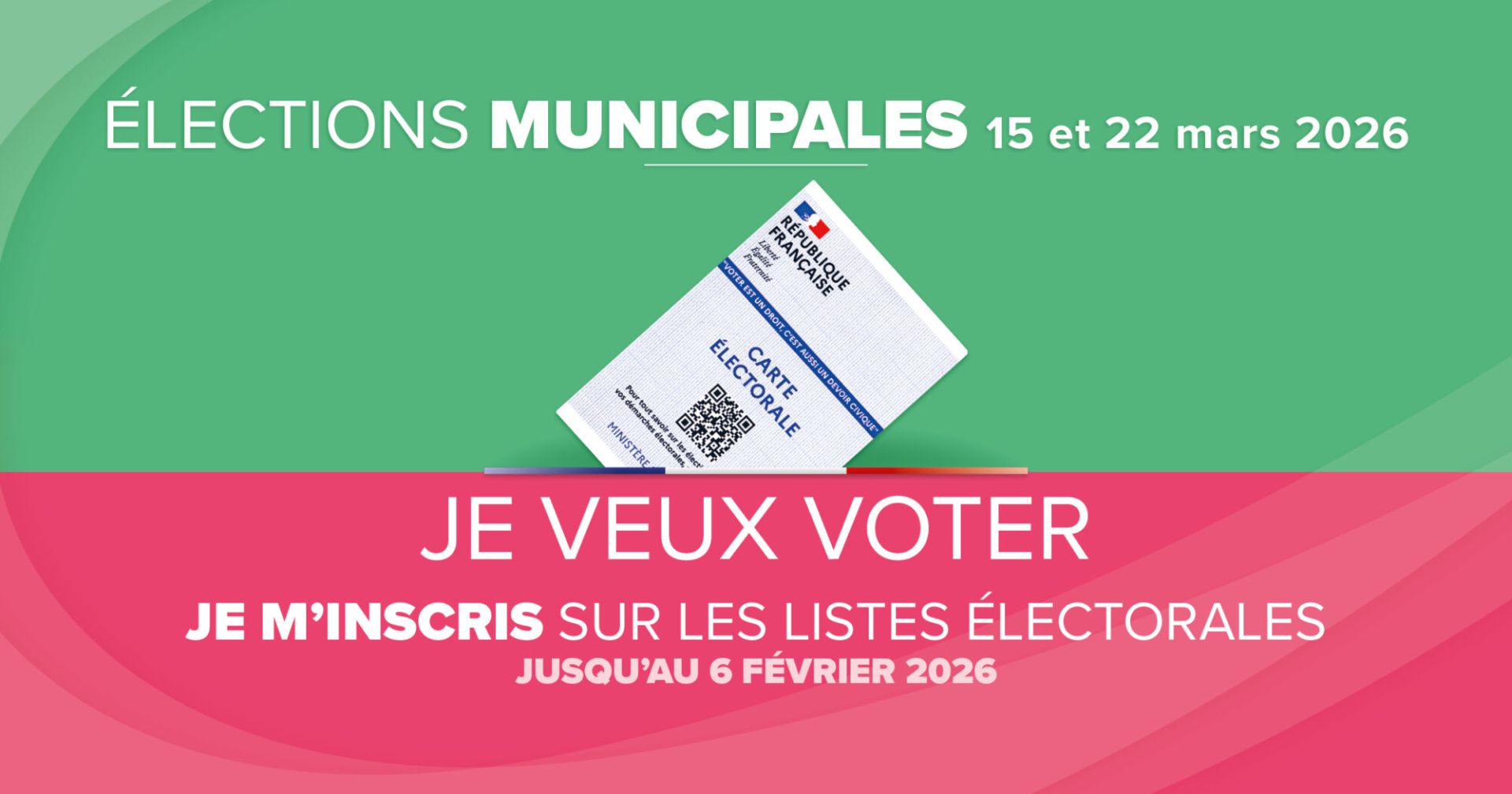 Inscription sur les listes électorales